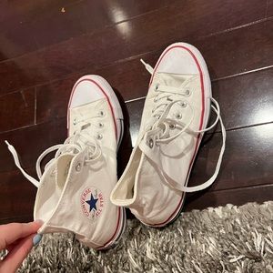 White High Top converse
